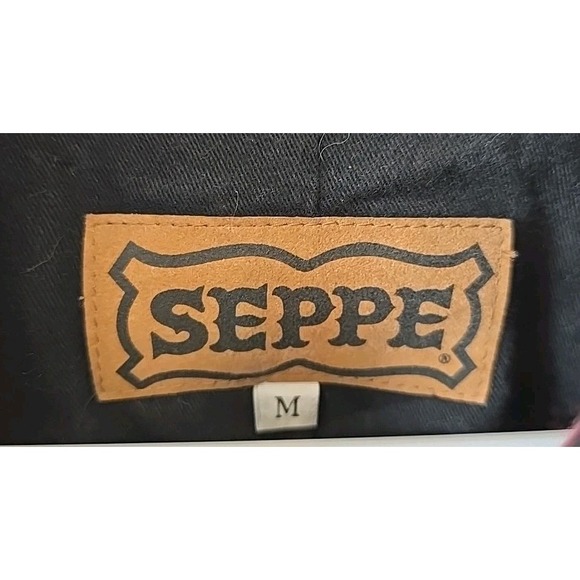 Vintage Seppe Southwestern Navajo Aztec Blanket Style Blazer Jacket Made USA M - Picture 5 of 16